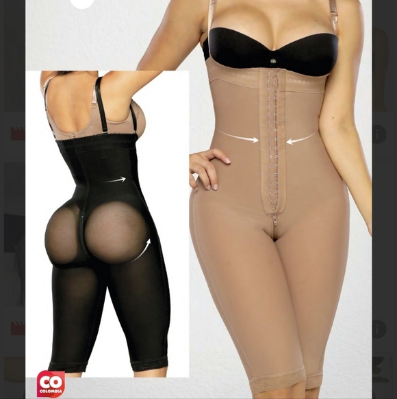 XS Colombian Girdle Stagmi SMI7139 Shapes Waist, Abdomen, Rounds Butt $132 NEW! - Picture 16 of 17